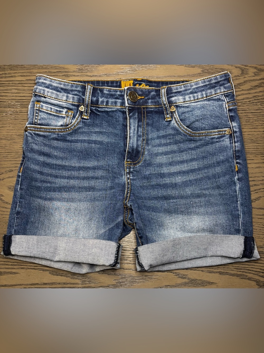 Kut From The Kloth Katy Boyfriend Shorts Size 2 Medium Wash Jorts